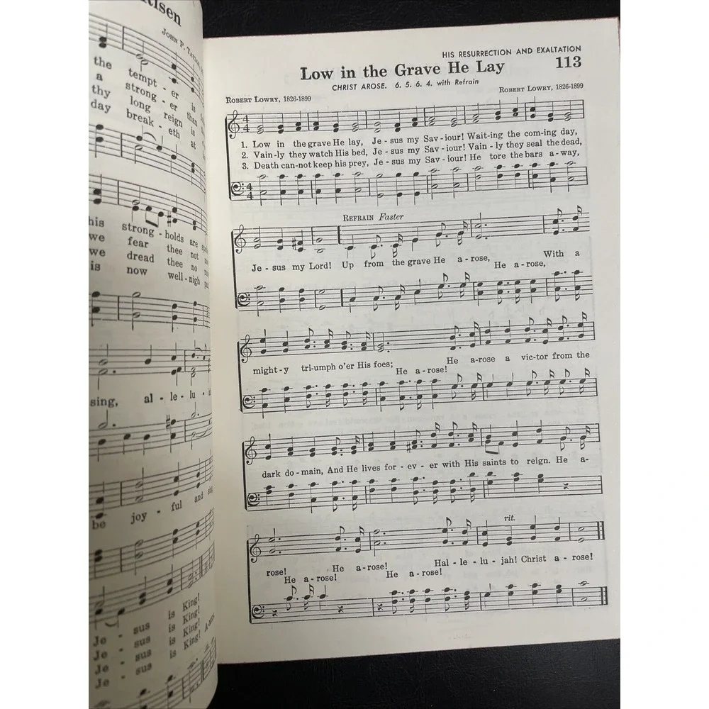 Baptist Hymnal 1956 Green HC 6th Print Christmas Carol Sheet Music Song Book